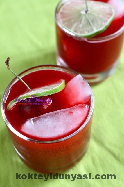 Fresh Cherry Margaritas