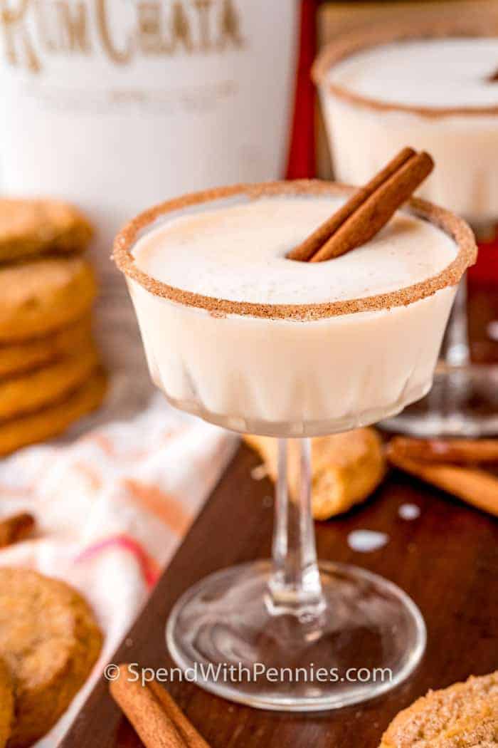 Snickerdoodle Cocktail with Rumchata