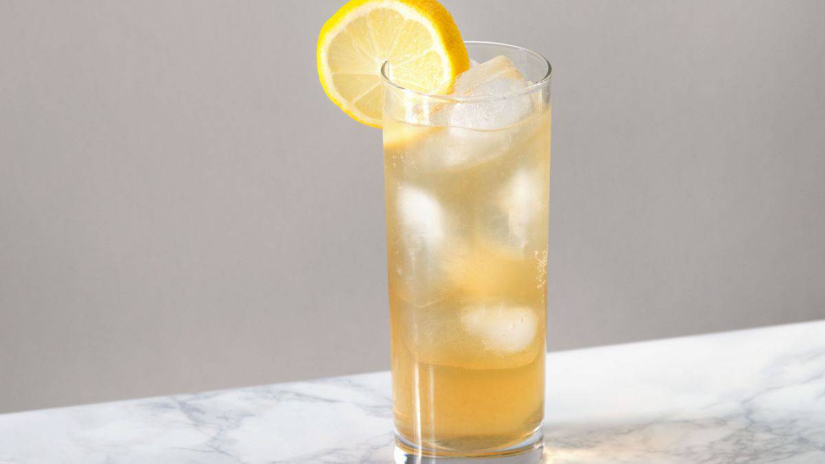 Tequila Collins with Lemon Juice