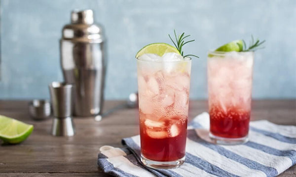 Ginger Berry Highball Cocktail Recipe