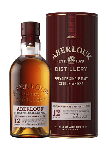 Aberlour 12YO Double Cask Single Malt Scotch Whisky 700ml Boxed