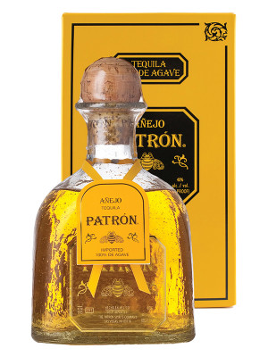 PATRÓN ANEJO MEXICAN AGED TEQUILA 700ML BOXED